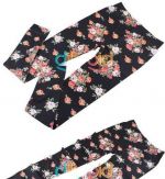 Kvetinkové letné legíny