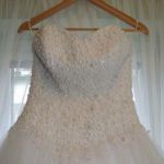 Svadobné šaty so Swarovski kamienkami veľ. 34-40