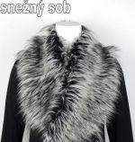 Luxusná trendy dámska zimná kožušinka