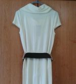 Pletené šaty bielej farby zn. Terranova