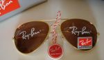 Ray Ban Aviator Gold Brown