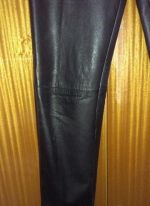 Kožené nohavice dámske č. 36-38/S-M