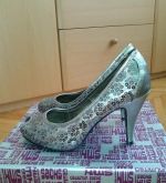 Predám lodičky striebornej farby