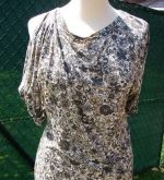 Kvietkované tričko, L