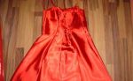 Plesové šaty červené