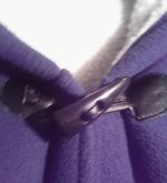 Kabát na zimu s imitáciu kožušiny