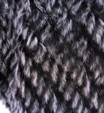 Pončo z králičej srsti