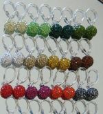 Set - fialovy, Violett, Swarovski Gulicky -novy