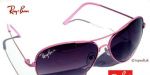 Ray-ban - pilot slnečné okuliare Pink