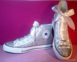 Converse tenisky so swarovski kamienkami